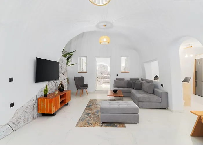 아파트호텔 Occhio Luxury Santorini With Private Pool 카르테라도스