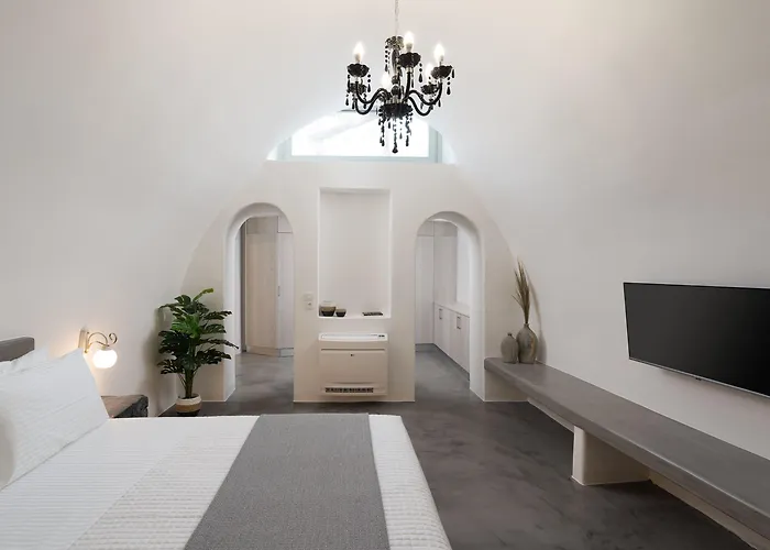 아파트호텔 Occhio Luxury Santorini With Private Pool 카르테라도스